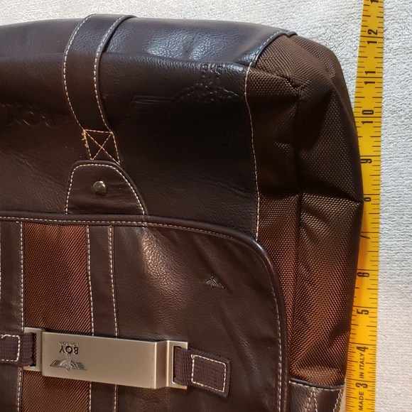 BOY LONDON Messenger Bag Faux Leather and Cordura - Picture 10 of 16